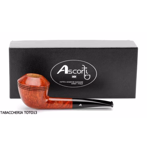 Pipe Ascorti Nus Rhodesian natural root - Tobacco Pipes - Natural root
