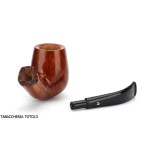 Ascorti Nus gebogenes Tabakpfeife Bent Billiard natürliche Wurzel - Tabakpfeifen