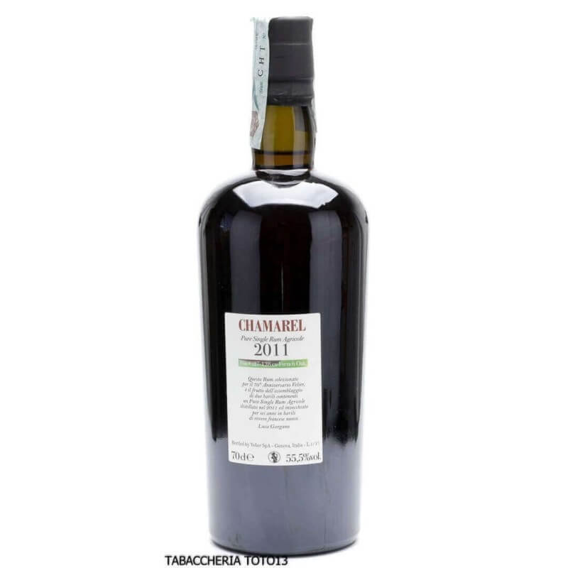 Chamarel 2011 Pure Single rum Warren Khong Vol.55,5% Cl.70 - Chamarel distillery