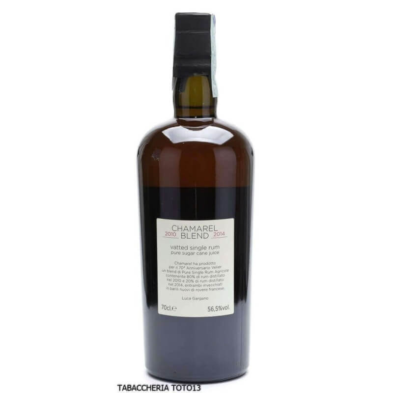 Chamarel 2010 blend 2014 Single rum 70th Velier Vol.56,5% Cl.70 - Chamarel distillery