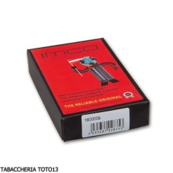 IMCO Pfeifenfeuerzeug mit schwarzem Getriebe mit Logos