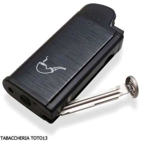 Encendedor de pipa Imco con herramientas de color negro IMCO Encendedores para pipa de tabaco