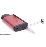 Encendedor de pipa Imco con herramientas, rojo satinado - Alumbradores