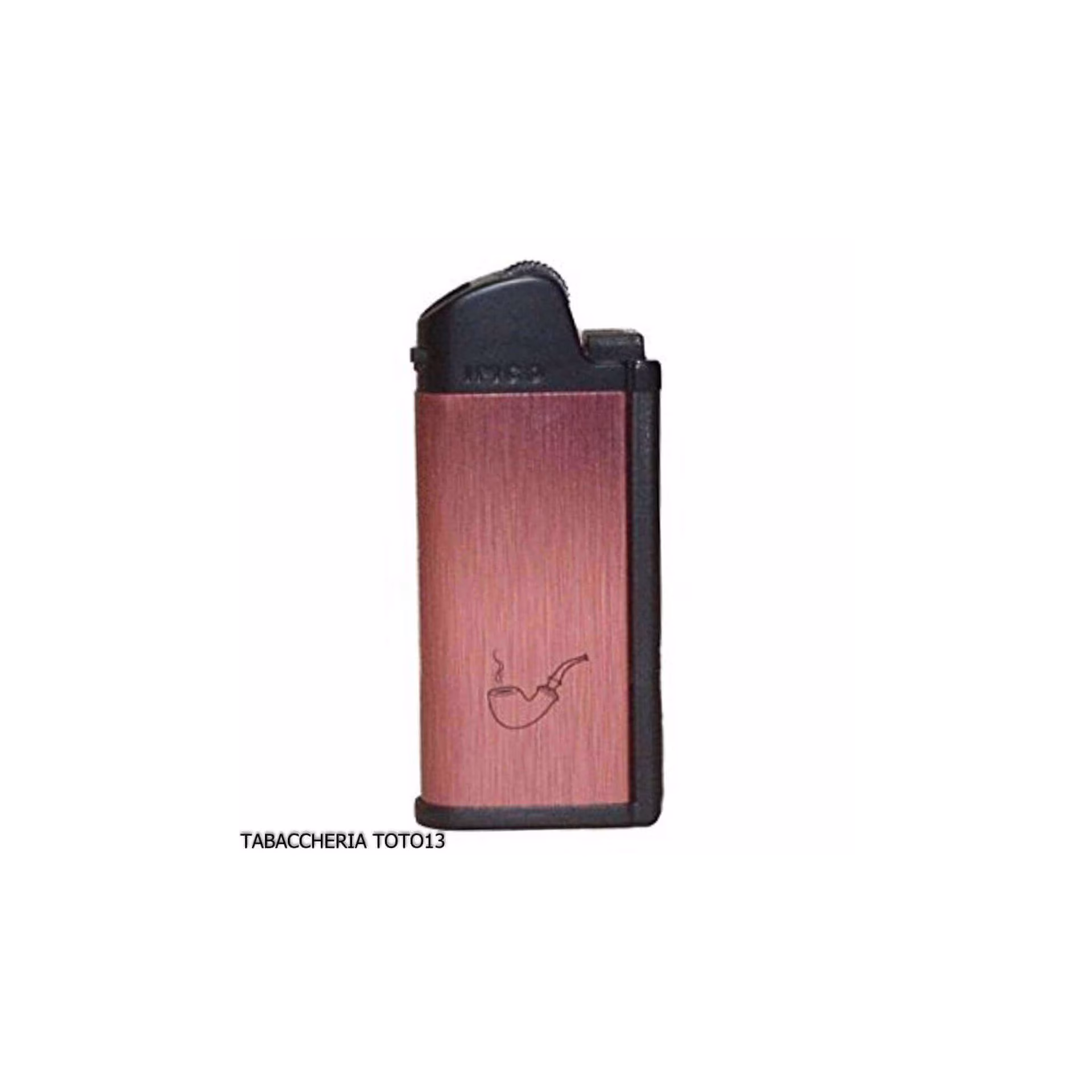 Briquet à pipe Imco avec outils, rouge satiné - Briquets - Métal