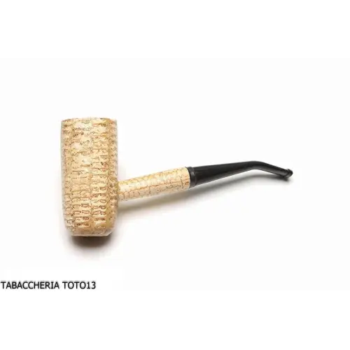Missouri Meerschaum General smoking pipe for tobacco in curved corn - Tobacco Pipes - Cob