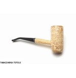 Missouri Meerschaum General pipa para fumar tabaco en maíz curvado - Pipas de Tabaco