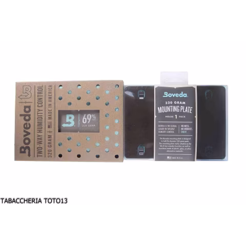 Boveda Soporte de montaje para 320 gramos - Humidificación y Mantenimiento