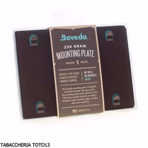 Boveda Soporte de montaje para 320 gramos - Humidificación y Mantenimiento