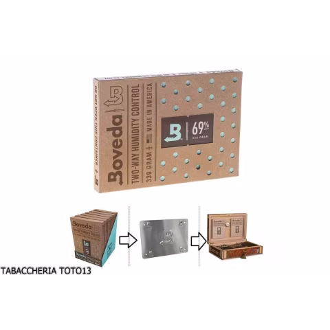 Boveda Envelope 320 grams humidity - Humidity 72% - Humidification & Maintenance