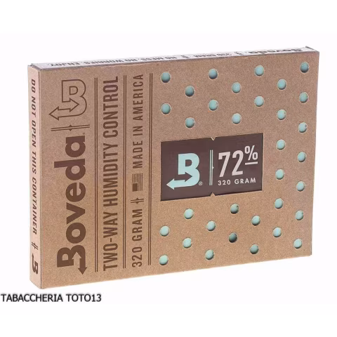 Boveda Envelope 320 grams humidity - Humidity 72% - Humidification & Maintenance