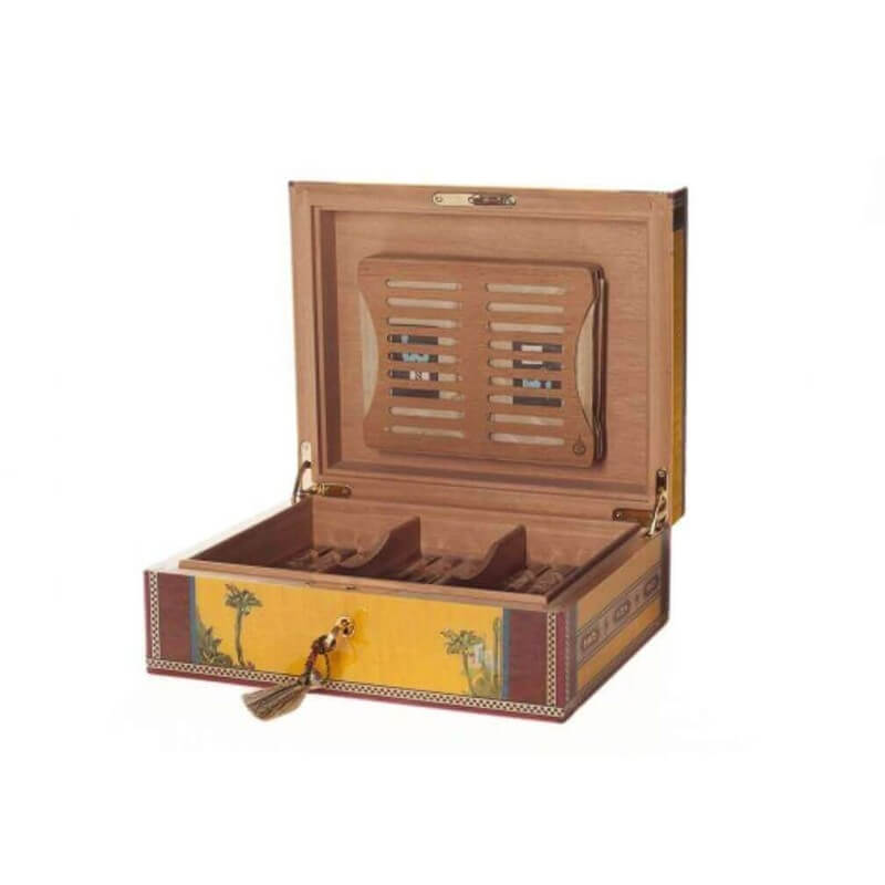 Boveda container aus holz für 2 bags humidor kontrolle - Boveda