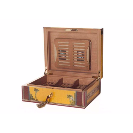 Boveda contenitore in legno per 2 buste humidor control - Umidificazione & Manutenzione