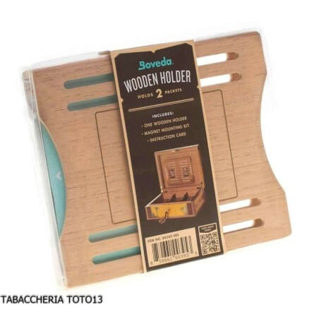 Boveda container aus holz für 2 bags humidor kontrolle - Boveda