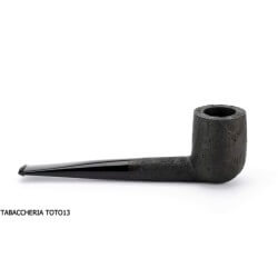 Tsuge Pipe - Tsuge tasting pipe Mixture loose cut 21 mm Billiard black sandblasted