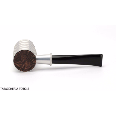 Tsuge Thunderstorm silver G9 Windschutzscheibe Tabakpfeife - Tabakpfeifen