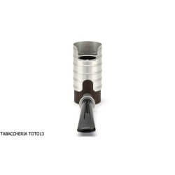 Tsuge Thunderstorm silver G9 windshield tobacco pipe