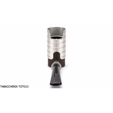 Tsuge Thunderstorm silver G9 Windschutzscheibe Tabakpfeife - Tabakpfeifen