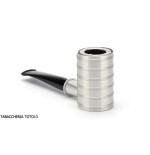 Tsuge Thunderstorm silver G9 Windschutzscheibe Tabakpfeife - Tabakpfeifen