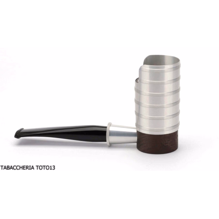 Tsuge Thunderstorm silver G9 Windschutzscheibe Tabakpfeife - Tabakpfeifen