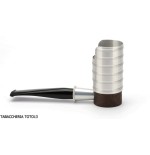 Tsuge Thunderstorm silver G9 Windschutzscheibe Tabakpfeife - Tabakpfeifen