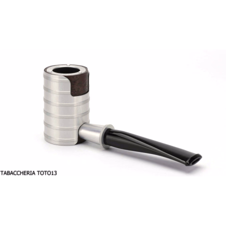 Tsuge Thunderstorm silver G9 Windschutzscheibe Tabakpfeife - Tabakpfeifen