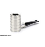 Tsuge Thunderstorm silver G9 Windschutzscheibe Tabakpfeife - Tabakpfeifen