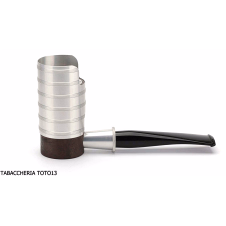 Tsuge Thunderstorm silver G9 Windschutzscheibe Tabakpfeife - Tabakpfeifen