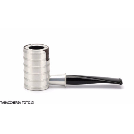 Tsuge Thunderstorm silver G9 Windschutzscheibe Tabakpfeife - Tabakpfeifen