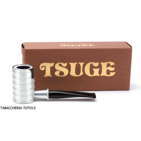 Tsuge Thunderstorm silver G9 Windschutzscheibe Tabakpfeife - Tabakpfeifen
