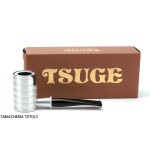 Tsuge Thunderstorm silver G9 Windschutzscheibe Tabakpfeife - Tabakpfeifen