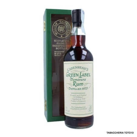 Demerara Cadenhead's 1975 Green Label Vol.40% Cl 70 Demerara Distillers Rhum