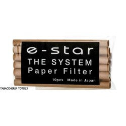 Tsuge e-star filters pack 10 cellulose filtersFilters For Pipe Tobacco