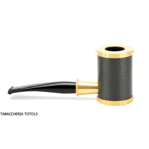 Tsuge Yoroi G9 fibra di carbonio e oro - Pipe