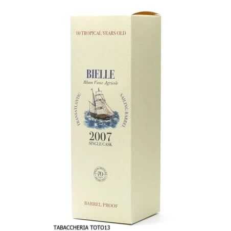 Bielle 2007 Tres Hombres rum single cask 70 Velier Vol.55% Cl.70