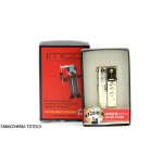 Imco Super Triplex golden petrol lighter with logo - Lighters - Brass