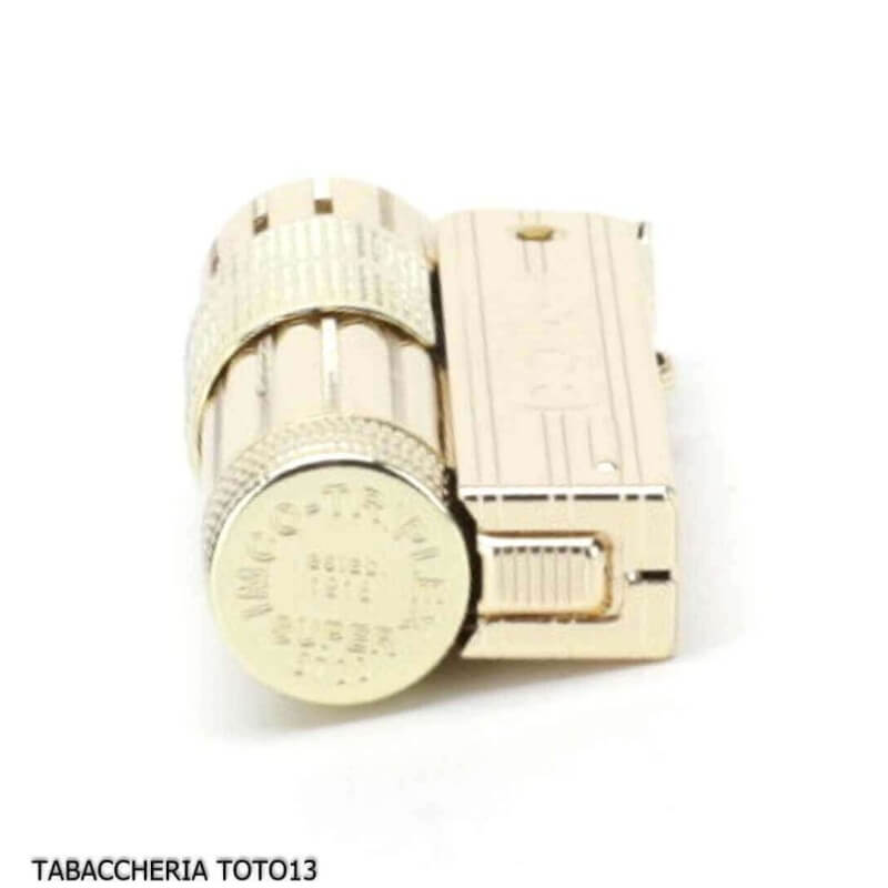 Imco Super Triplex briquet à essence dorée avec logo - Imco