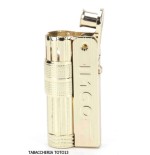 Imco Super Triplex golden petrol lighter with logo - Lighters - Brass