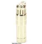 Imco Super Triplex golden petrol lighter with logo - Lighters - Brass