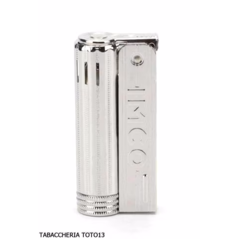 Imco Junior avec logo briquet à essence chrome - Briquets - Laiton