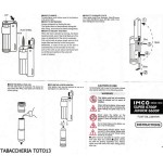 Imco Junior avec logo briquet à essence chrome - Briquets - Laiton