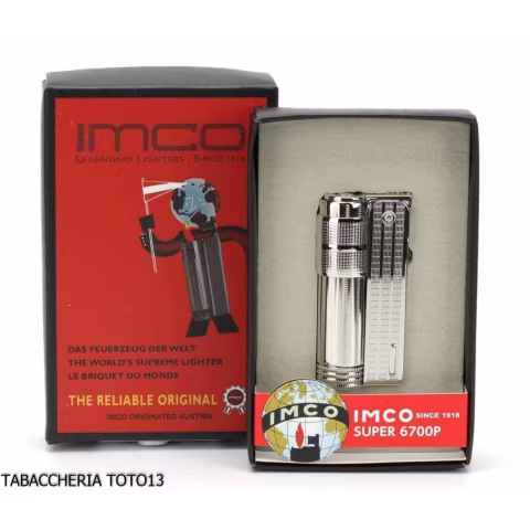 Imco Super Triplex briquet à essence chromé - Briquets - Laiton
