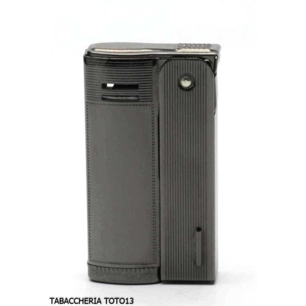 Imco Streamline leichter Benzin Chrom schwarz glatt - Feuerzeuge