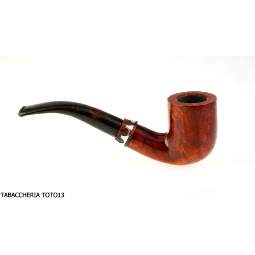 Tuyau noir semi-foncé de Montini - Pipe Pour le Tabac