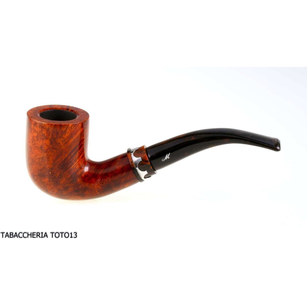 Tuyau noir semi-foncé de Montini - Pipe Pour le Tabac