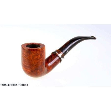 Dark curly briar pipe by Montini-Montini