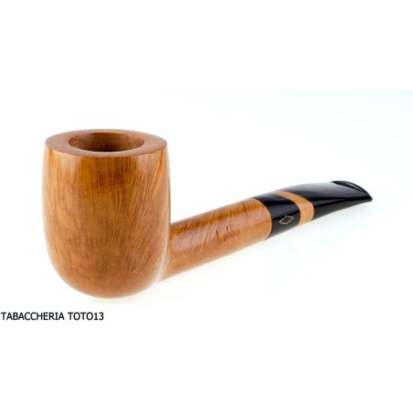 Brebbia pipe "a" line natural root biliard model - Tobacco Pipes - Natural root