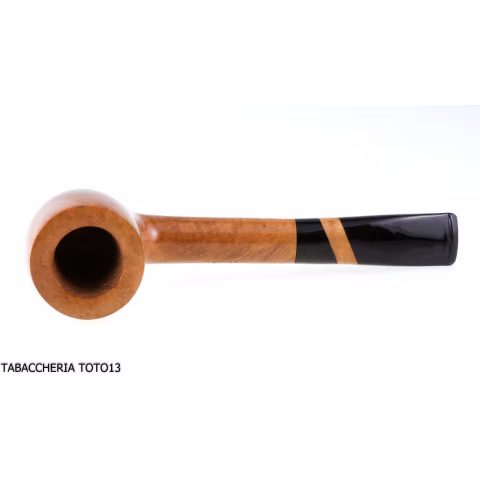Brebbia pipe "a" line natural root biliard model - Tobacco Pipes - Natural root