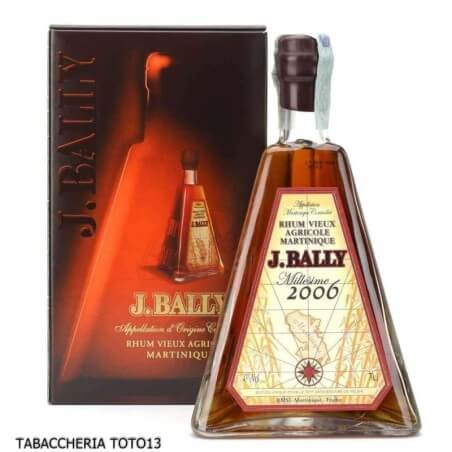 J. Bally rum 2006 Bottiglia Piramides 70th Velier Vol.43% Cl. 70 - J. Bally Distillery