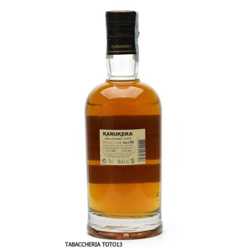 Karukera 2008 fut 66 70th Velier Vol.58,4% Cl.70 - Distilleria Espérance