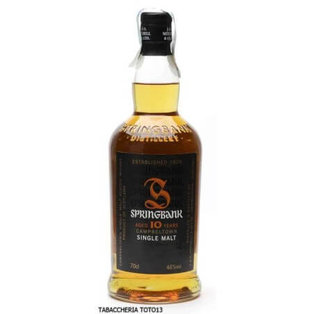 Springbank 10 Y.O. Single Malt old release Vol.46% Cl.70 Springbank Distillery Whisky Whisky